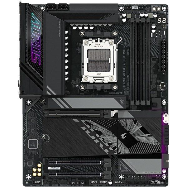 GIGABYTE X870 AORUS ELITE WIFI-7 DDR5 HDMI DP PCIe 16X v5.0 AM5 ATX #2
