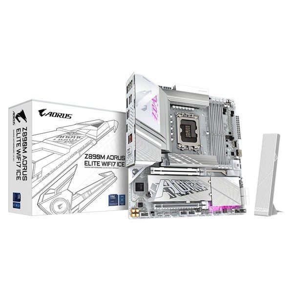 GIGABYTE Z890M AORUS ELITE WIFI7 ICE DDR5 HDMI-DP TYPE-C PCIE 5.0 1851P mATX #1