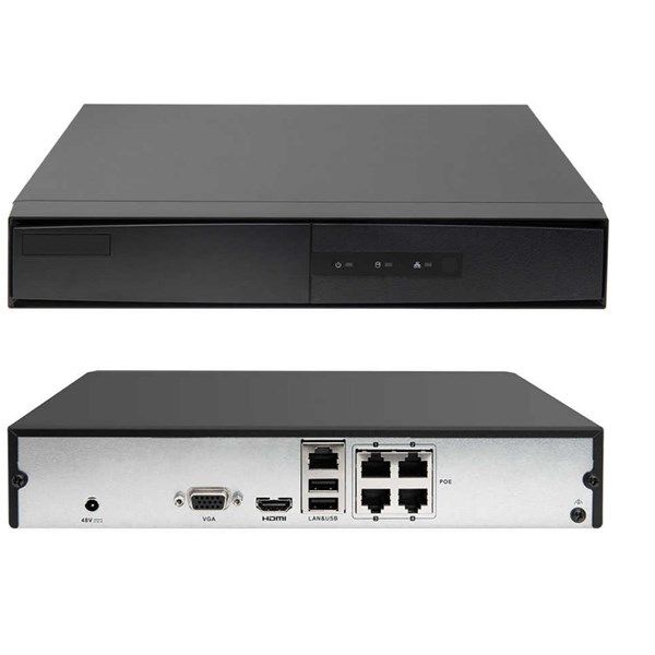 HIKVISION 4kanal Full PoE DS-7104NI-Q1/4P/M NVR Kayıt Cihazı #1