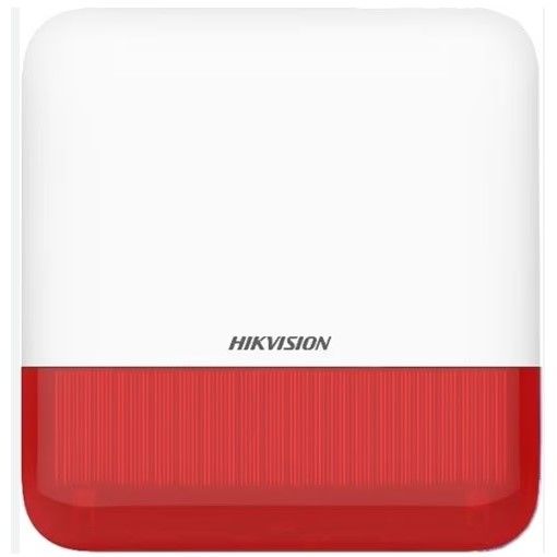 HIKVISION DS-PS1-E-WE Harici Kablosuz Siren Kırmızı #2