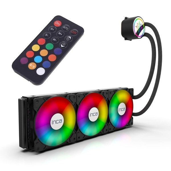 INCA 360mm ISS-03XN ARGB Sıvı Soğutmalı AM5-1700p İşlemci Fanı #1