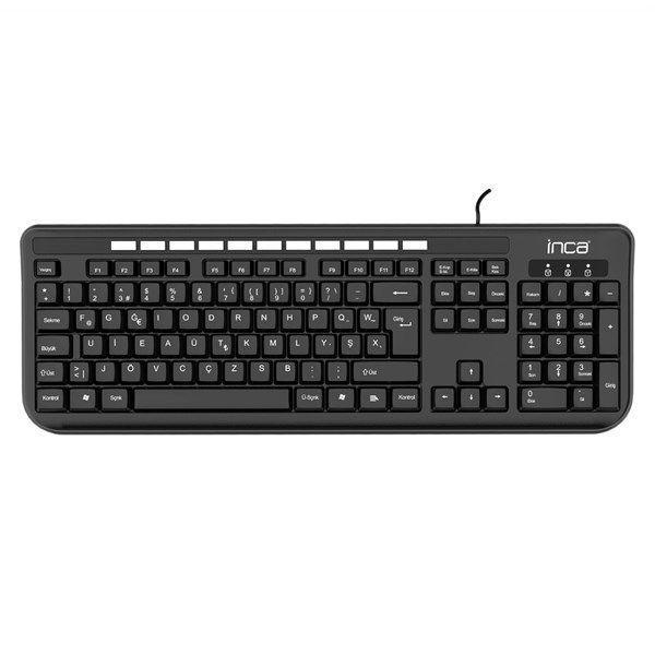 INCA IK-274FU USB F Trk Siyah Multimedya Klavye #1