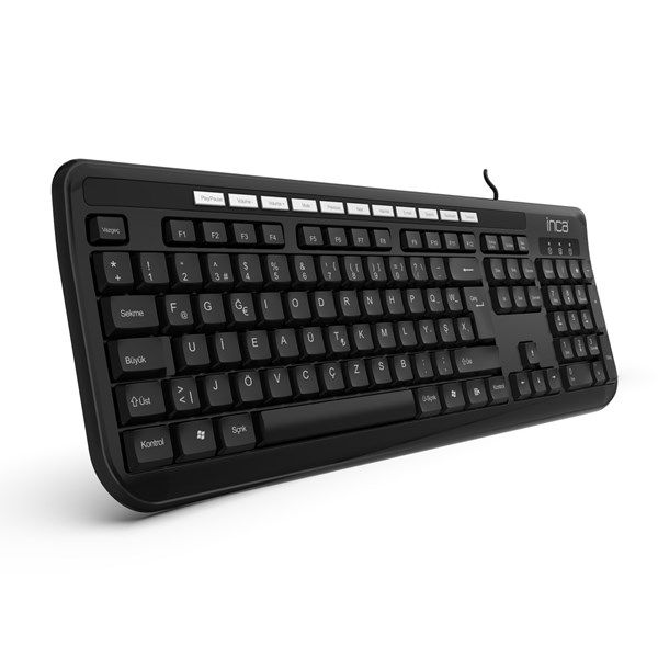INCA IK-274FU USB F Trk Siyah Multimedya Klavye #3