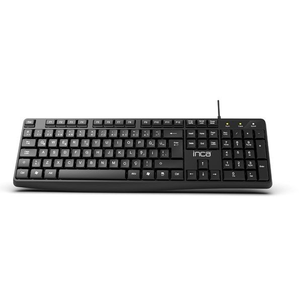 INCA IK-275QU USB Q Trk Siyah Multimedya Klavye #1