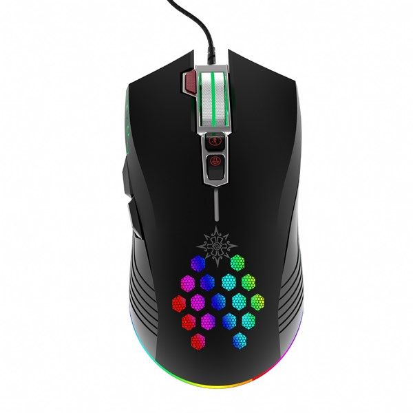 INCA IMG-047T USB RGB Led Aydınlatmalı 7200dpi Gaming Optic Siyah Mouse #1