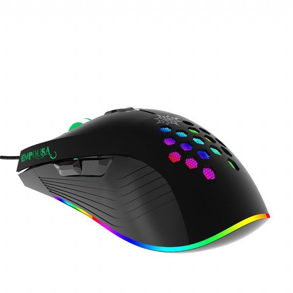 INCA IMG-047T USB RGB Led Aydınlatmalı 7200dpi Gaming Optic Siyah Mouse #2