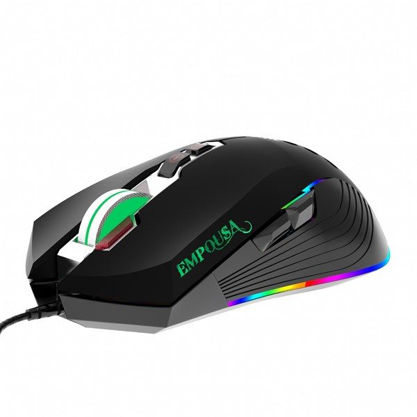 INCA IMG-047T USB RGB Led Aydınlatmalı 7200dpi Gaming Optic Siyah Mouse #3