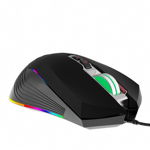 INCA IMG-047T USB RGB Led Aydınlatmalı 7200dpi Gaming Optic Siyah Mouse #4