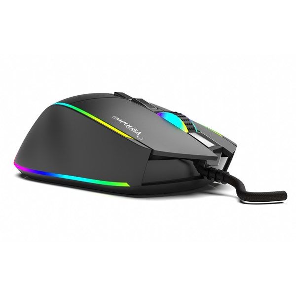 INCA IMG-GT16 USB RGB Led Aydınlatmalı 6400dpi Gaming Optic Siyah Mouse #3