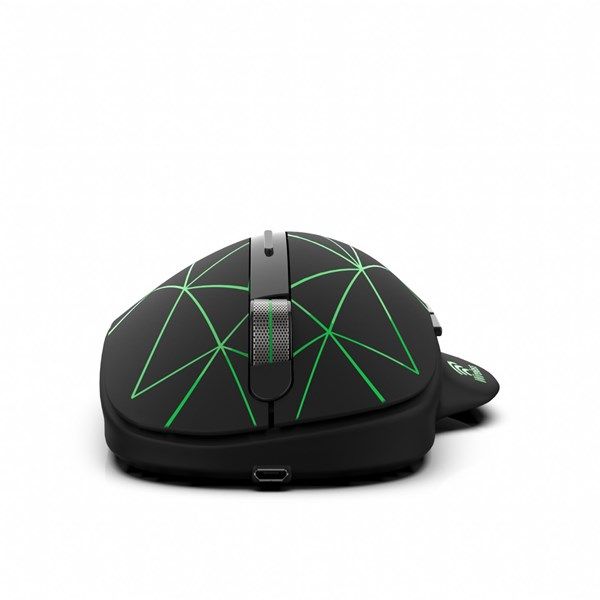 INCA IWM-051T Kablosuz Led Aydınlatmalı Sessiz Şarjlı 1600dpi Gaming Optic Siyah Mouse #4