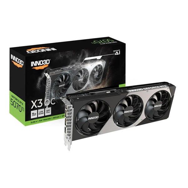 INNO3D RTX5070TI 16GB N507T3-16D7X-176068N X3 OC GDDR7 256bit HDMI DP PCIe 5.0 #1