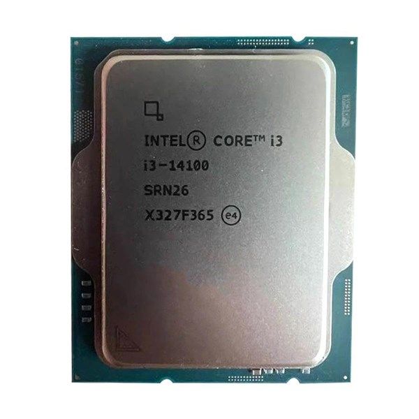 INTEL CORE i3 14100 17MB 4çekirdekli O/B UHD VGA 1700p 58w Kutusuz+Fansız #1