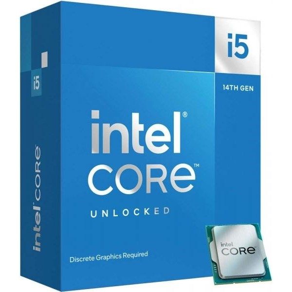 INTEL CORE i5 14600KF 44MB 8çekirdekli VGA YOK 1700p 125w Kutulu+Fansız #1
