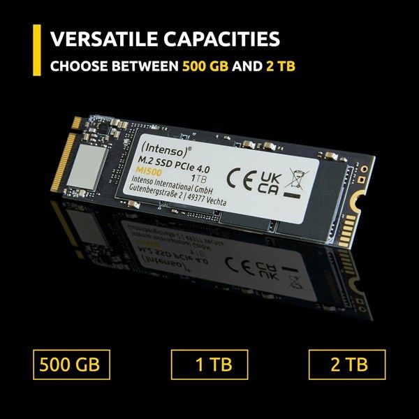 INTENSO 2TB MI500 3836470 5300- 4500MB/s M2 NVME GEN4 Disk #4