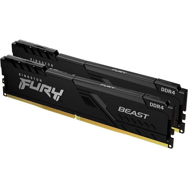 KINGSTON 16GB (2X 8GB) DDR4 3600MHZ CL17PC RAM BEAST KF436C17BBK2/16TR #1