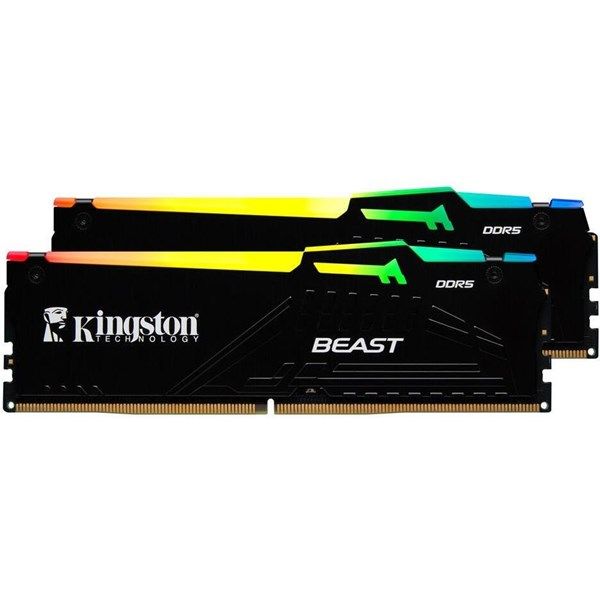 KINGSTON 32GB (2X 16GB) DDR5 5600MHZ CL36 RGB DUAL KIT PC RAM BEAST EXPO F556C36BBEAK2-32TR #1