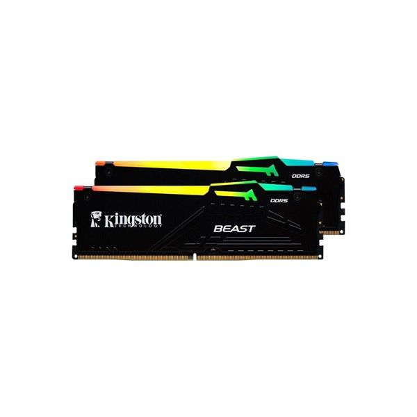KINGSTON 32GB (2X 16GB) DDR5 6000MHZ CL36 RGB DUAL KIT PC RAM BEAST EXPO KF560C36BBE2AK2-32TR #1