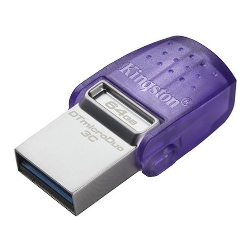KINGSTON 64GB DTDuo 3C DTDUO3CG3/64GB USB BELLEK #1