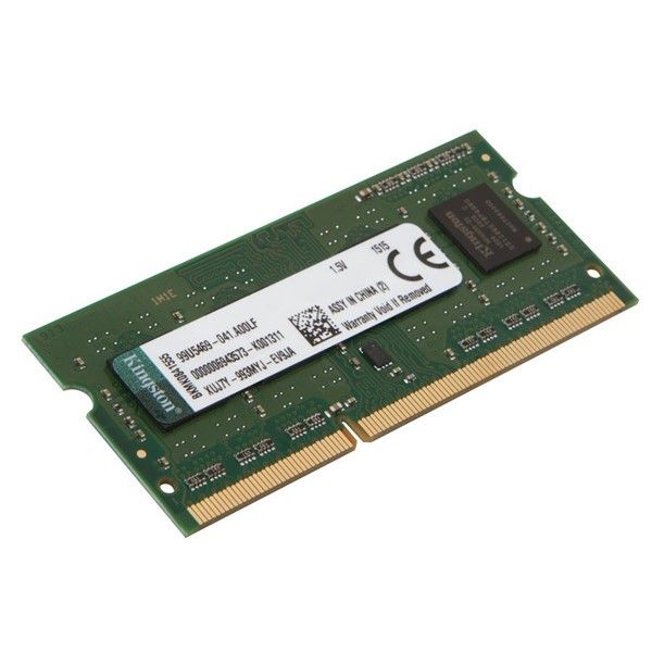 KINGSTON 8GB DDR3 1600MHZ CL11 NOTEBOOK RAM VALUE KIN-SOPC-12800L-8G KUTUSUZ #1