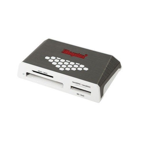 KINGSTON FCR-HS4 USB 3.0 Gümüş Harici Kart Okuyucu #1