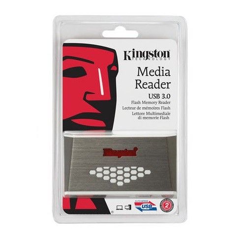 KINGSTON FCR-HS4 USB 3.0 Gümüş Harici Kart Okuyucu #3