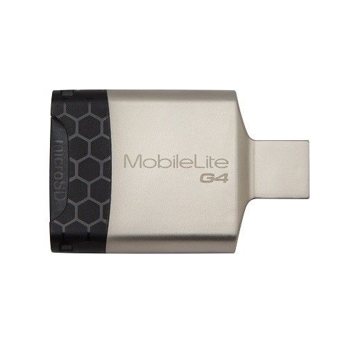 KINGSTON FCR-MLG4 USB 3.0 Gümüş Harici Kart Okuyucu #1