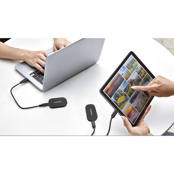 KIOXIA 1TB EXCERIA PLUS PORTABLE G2 LXD20K001TG8 USB 3.2 SSD HARİCİ DİSK #3