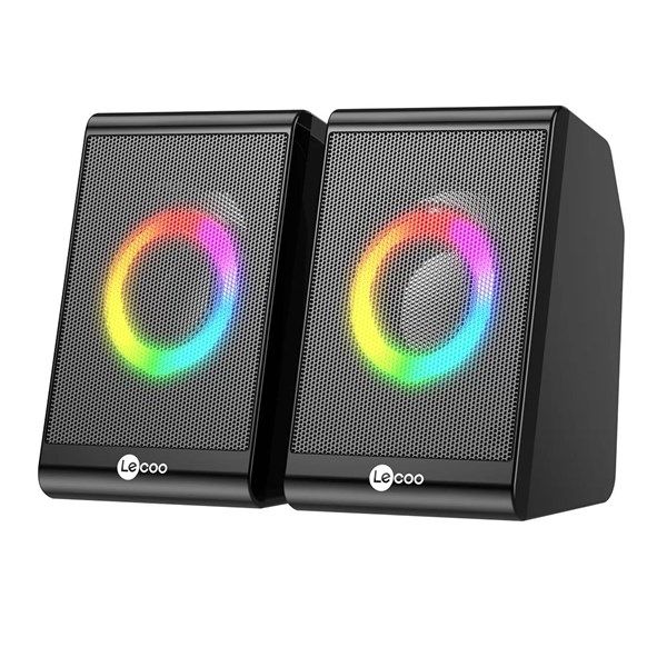 LENOVO LECOO DS100 1+1 Siyah 6w RMS Hoparlör RGB Ledli #2