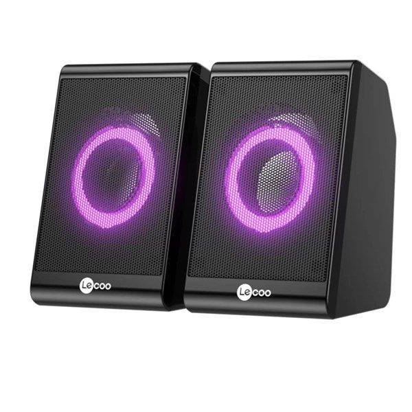 LENOVO LECOO DS100 1+1 Siyah 6w RMS Hoparlör RGB Ledli #4