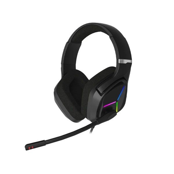 LENOVO LECOO HT406 Stereo USB 3.5mm Jack RGB Led Aydınlatma Siyah Gaming Mikrofonlu Kulaklık #4