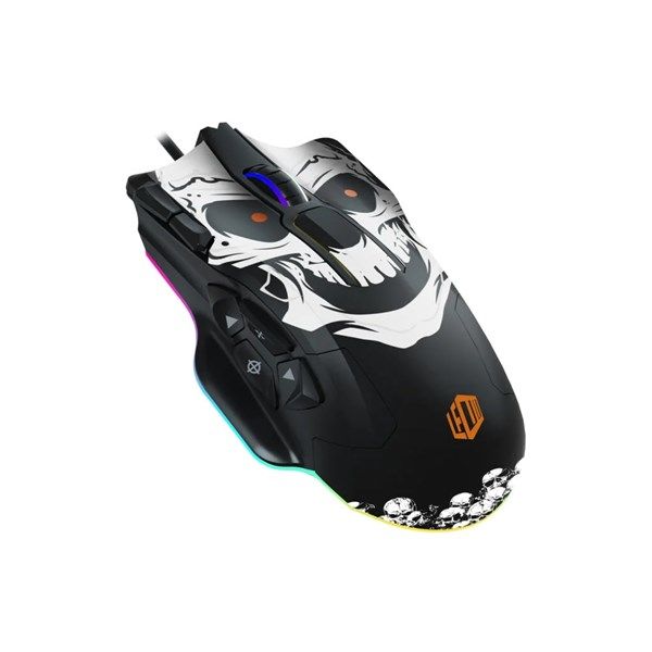 LENOVO LECOO MG1102 USB RGB Led Aydınlatmalı 8200dpi Mouse Pad Hediyeli Gaming Optic Siyah Mouse #3