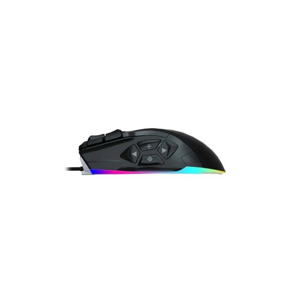 LENOVO LECOO MG1102 USB RGB Led Aydınlatmalı 8200dpi Mouse Pad Hediyeli Gaming Optic Siyah Mouse #4