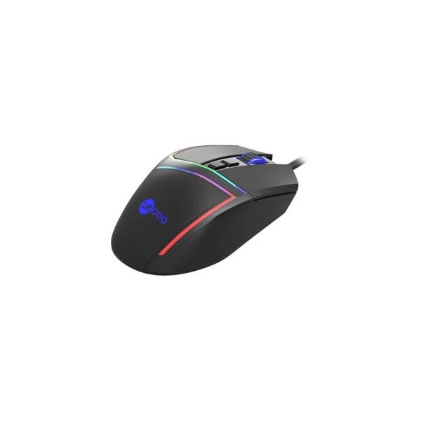 LENOVO LECOO MS106 USB RGB Led Aydınlatmalı 3200dpi Gaming Optic Siyah Mouse #4