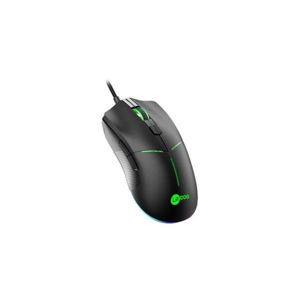 LENOVO LECOO MS109 USB RGB Led Aydınlatmalı 6400dpi Gaming Optic Siyah Mouse #2