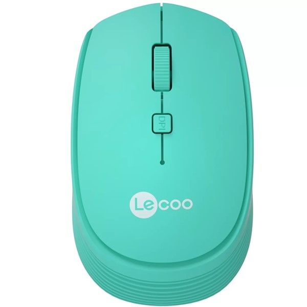 LENOVO LECOO WS202 Kablosuz 1200dpi Optic Turkuaz Mouse	 #1