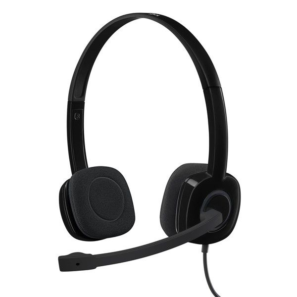 Logıtech H151 Stereo Kulaklık-Siyah 981-000589 #1