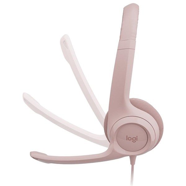Logıtech H390 Usb Kulaklık Pudra Pembe 981-001281 #2