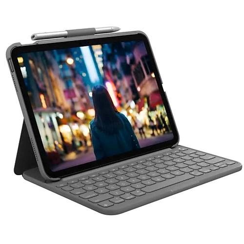 Logıtech Slim Folio For İpad 10.9' (10Th Gen) - Gri Türkçe 920-011415 #1