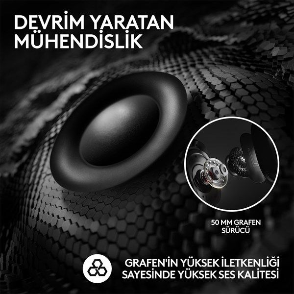 LOGITECH G PRO X 2 Lıghtspeed Kablosuz Bluetooth Gaming Kulaklık- Siyah 981-001263 #4