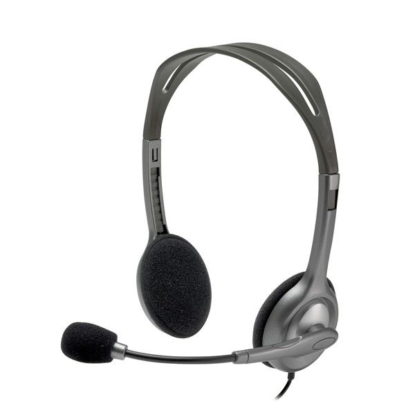 LOGITECH H111 Stereo Kulaklık-Siyah 981-000593 #1