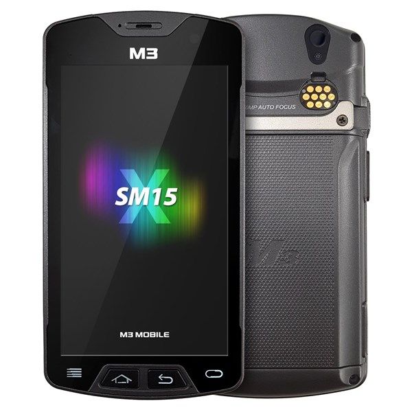 M3 MOBİLE TN15 2.0ghz 4G LTE (2D) Karekod Android 8.1 El Terminali 4GB RAM/64GB #1