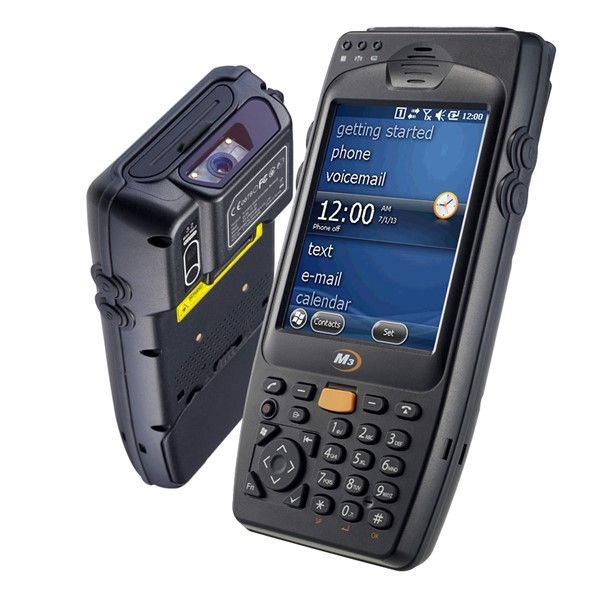 M3 MOBILE ORANGE OX10 3,5'(inç) 1D/2D Barkodlu Wifi Windows Mobile 6.5 El Terminali #1