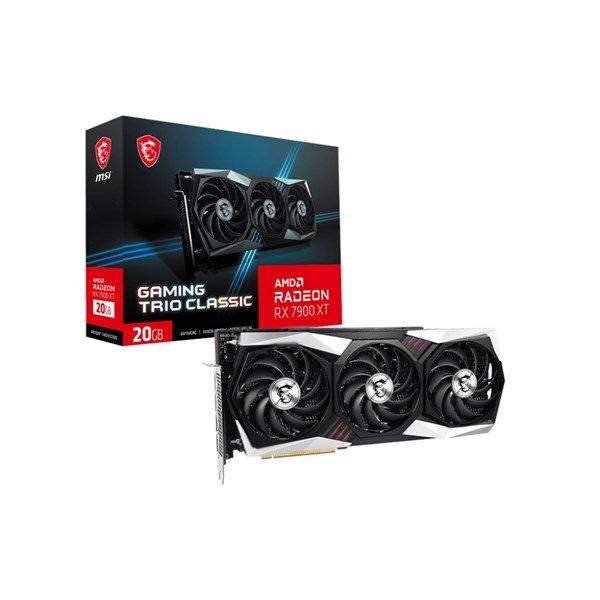 MSI 20GB RX7900XT GAMING TRIO CLASSIC 20G GDDR6 HDMI-DP PCIE 4.0 #1