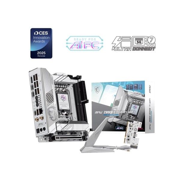 MSI MPG Z890I EDGE TI WIFI7 DDR5 HDMI-DP PCIE 5.0 1851P mITX #1