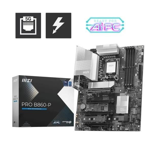 MSI PRO B860-P DDR5 HDMI-DP PCIE 5.0 1851P ATX #1