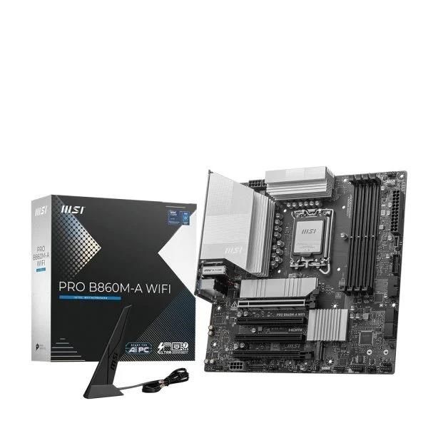 MSI PRO B860M-A WIFI7 DDR5 HDMI-DP PCIE 5.0 1851P mATX #1