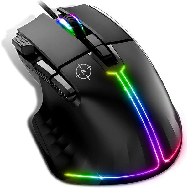 NORTH Ragnarok USB 12800dpi Gaming Siyah Mouse RGB #2