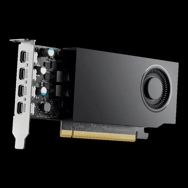 PNY 4GB RTX A400 VCNRTXA400-PB GDDR6 64bit 4-mDP PCIE 4.0 #1