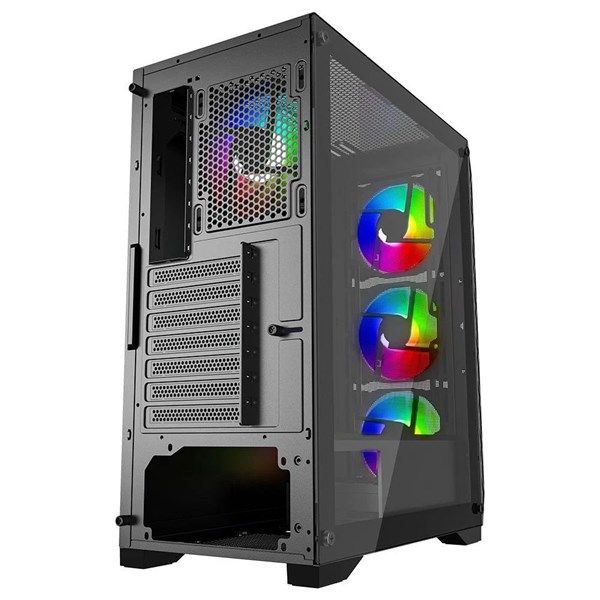 POWERBOOST 600W 80+ PB-PS5846B Gaming Mid-Tower PC Kasası #3