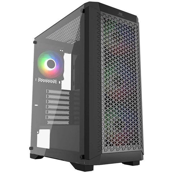POWERBOOST 600W 80+ PB-PS5847B Gaming Mid-Tower PC Kasası #1
